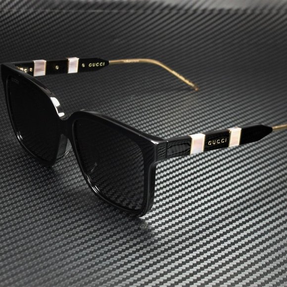 Gucci Accessories - Gucci Black 56mm Sunglasses